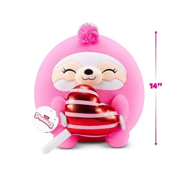 Snackles Luna The Sloth With Chocolate Heart ♥ 8" Plush Stuffed Animal - Picture 2 of 11